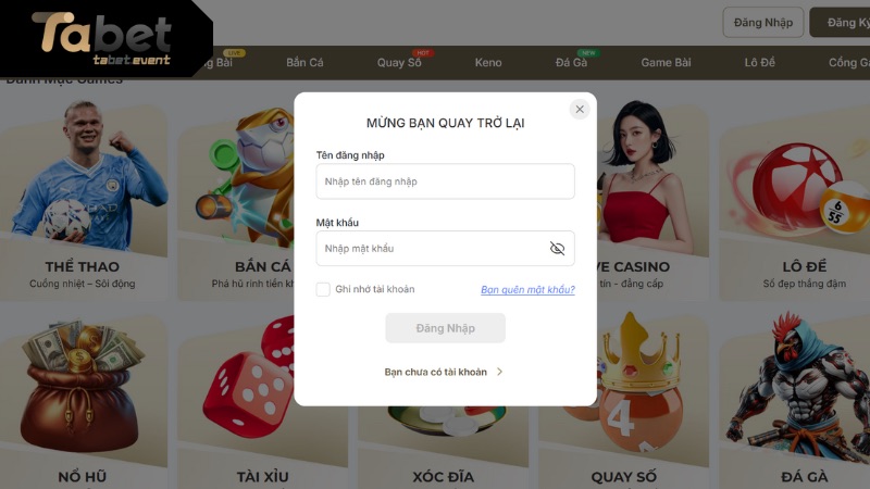 Hướng Dẫn Đăng Nhập TABET Với Những Bước Đơn Giản Quy trình đăng nhập TABET chi tiết